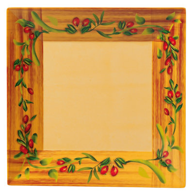 Assiette plate Olive