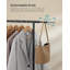 132cm Rolling Clothing Rack