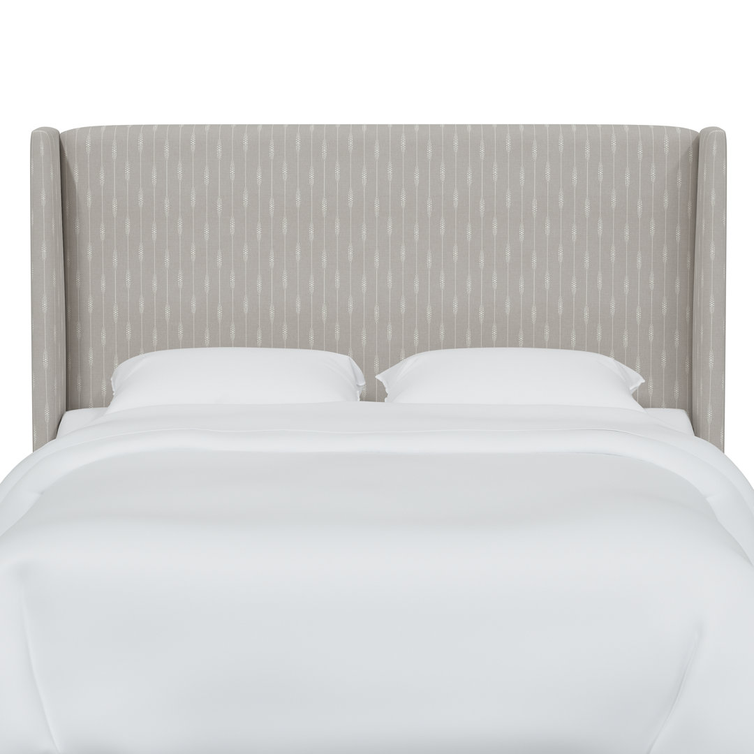 Upholstered Wingback Headboard George Oliver 