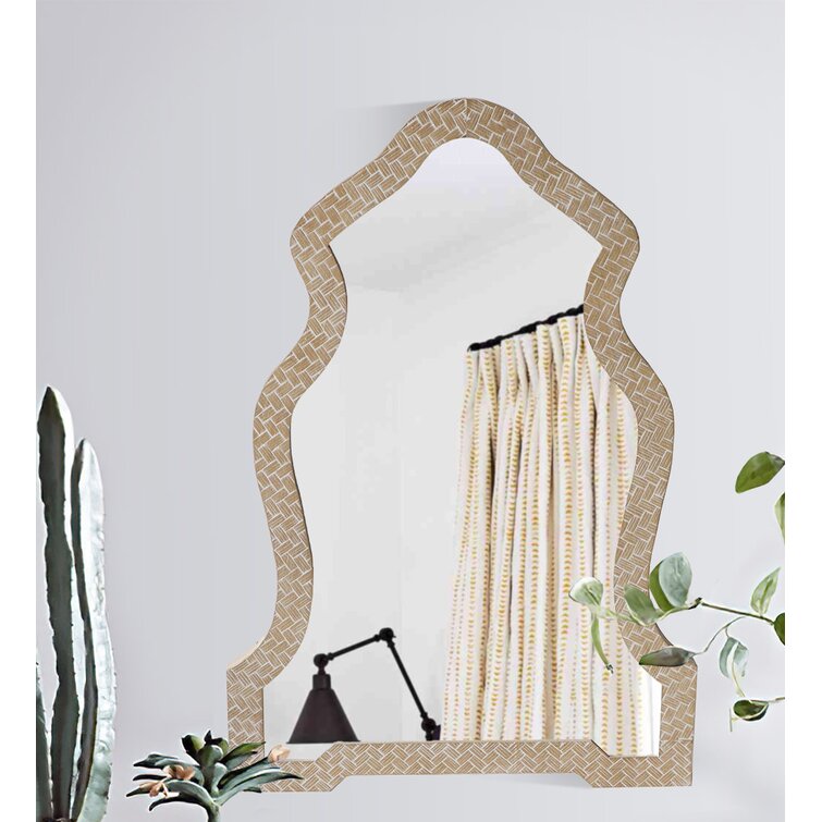 Geometric Farmhouse / Country Accent Mirror