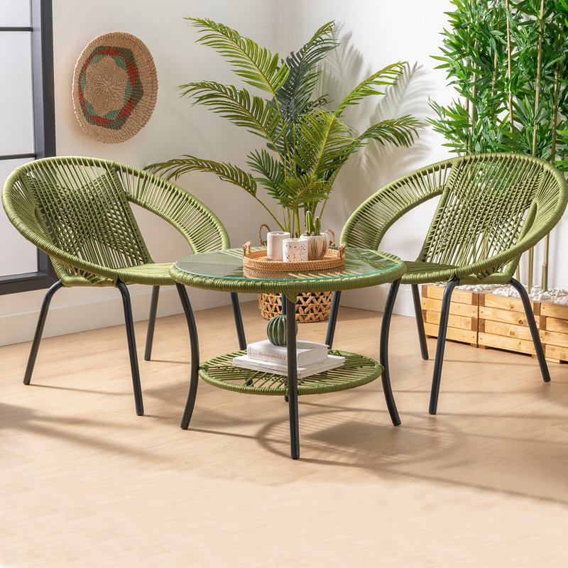 Jonn - Person Patio Conversation Set