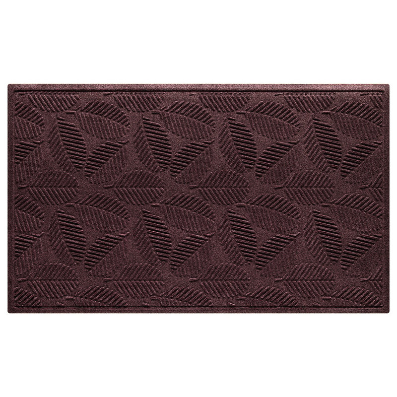 Tapis d'entrée pour l'extérieur WaterHog® Deanna 35 po x 59 po, Bordeaux, L 36 po x L 60 po