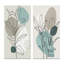 «Green Botanical Branch with Leaves III», ensemble de 2 peintures-118949267-118949266