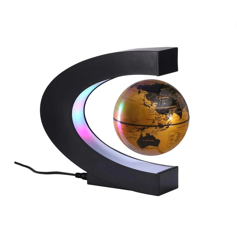 Globe flottant à lévitation magnétique