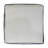 18" Gray 100% Cotton Ottoman