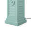Sea Sea Shutter - Lampe de volet 32 "avec USB - ensemble de 2 - finition bleu sarcelle-1116374764