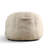 Compression Velvet Fabric Shell-Shaped Large Bean Bag Chair-1216501930