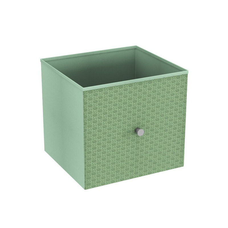 17 Stories Woven Decorative Basket, Pastel Green