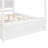 Wood Canopy Bed With Trundle Bed-430650321