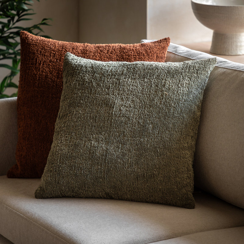 Square Cushion, Green