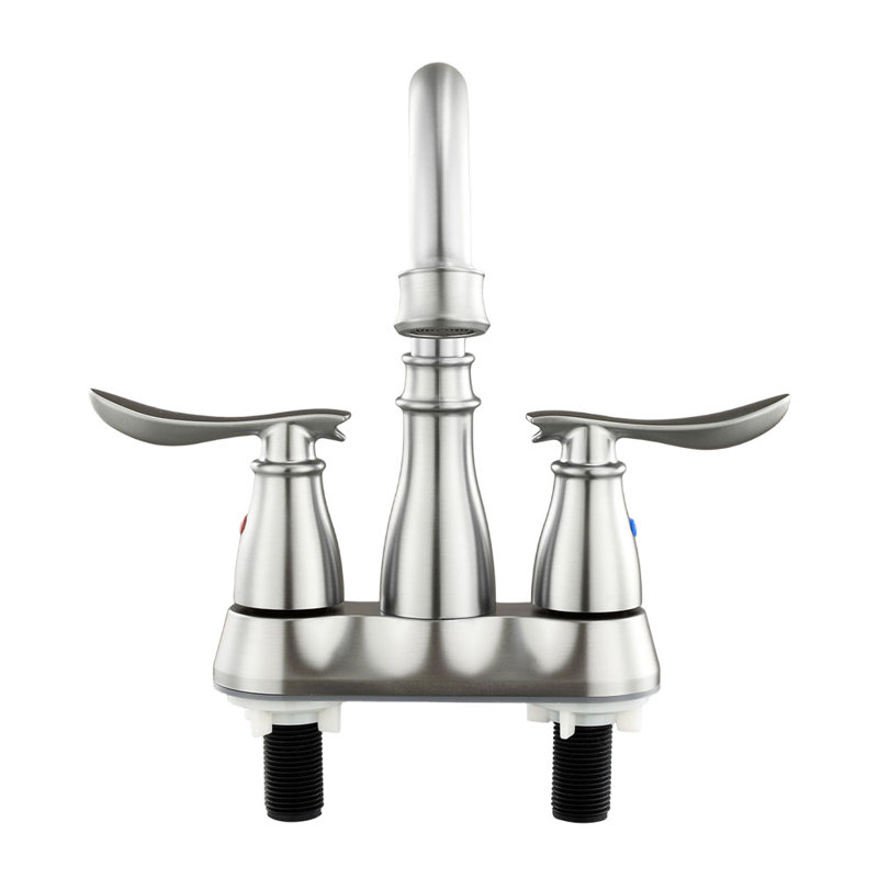 17 Stories Kitchen Faucet, Silver
