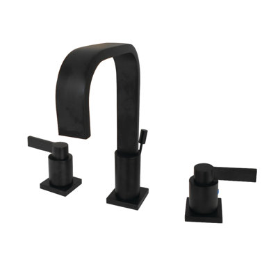 NuvoFusion Widespread Bathroom Faucet with Drain