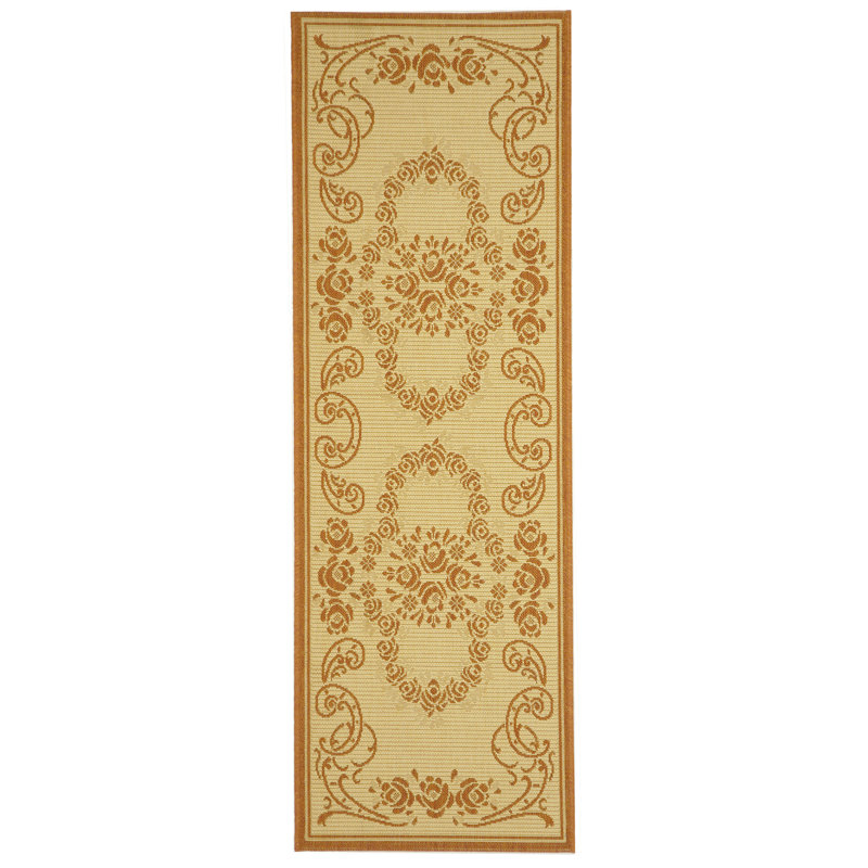 Altimari Performance Oriental Indoor/Outdoor Area Rug, Runner 2'3" x 6'7"