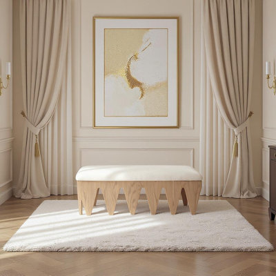 Banc en tissu Altair
