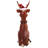 Santa's Red-Nosed Christmas Reindeer Statue