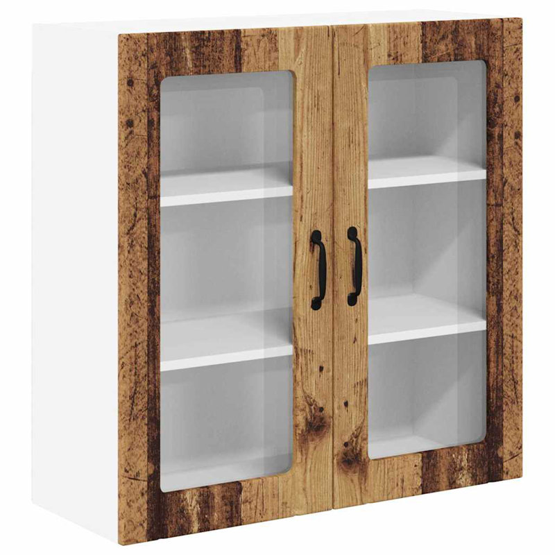 Vidaxl Kitchen Cabinet Artisan Oak 60 X 31 X 80 Cm Engineered Wood, Old Wood, 80cm H x 80cm W x 31cm D