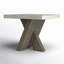 Durant Cross Legs End Table-518977802