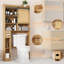 Armoire de rangement au-dessus de la toilette