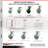 Poly on Cast Iron Caster-88883354