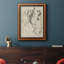 «Horse In Bridle S croquis I», toile encadrée de qualité supérieure - prête à être accrochée-551652800