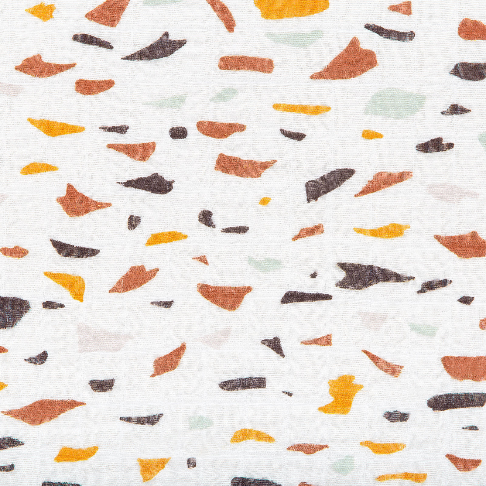 Terrazzo Muslin Mini Fitted Sheet
