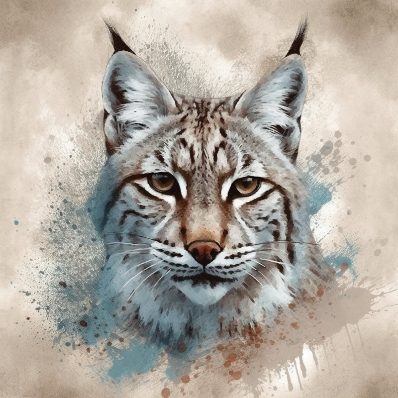 Wildlife Bobcat Bedding, Queen Comforter