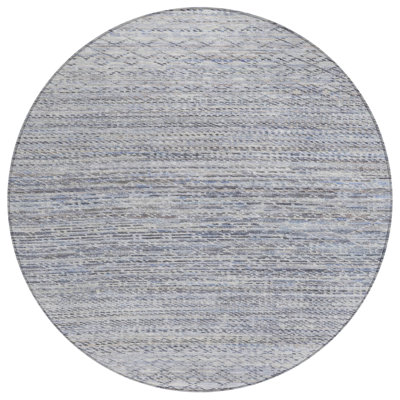 Machine Washable Indoor/Outdoor Colman ACN2150 Striped Rug
