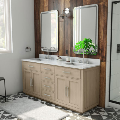 Ensemble de meuble-lavabo double 72 po Dexterity