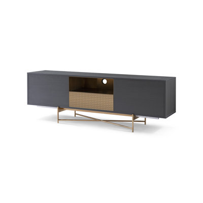 Anajia Unfinished TV Stand for TVs up to 78"