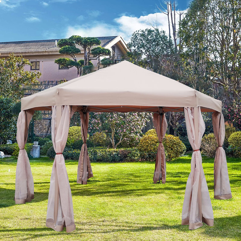Pop-Up Gazebo, Brown