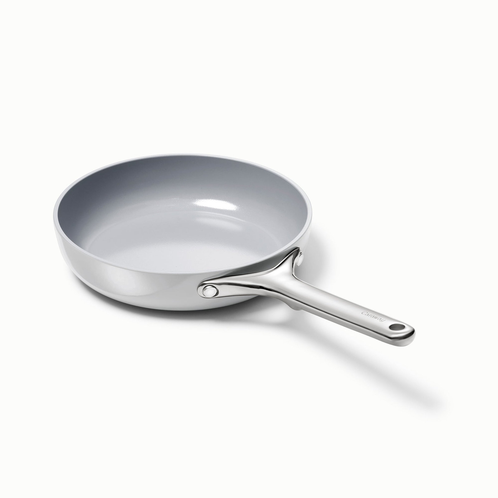 Caraway Ceramic Non-Stick Frying Pan, 8", Gray