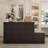 61.9'' W 12-Drawer Storage Bench With Flip-Up Seat-120149311