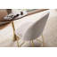 Upholstered Counter Stool with Metal Frame-1716940887