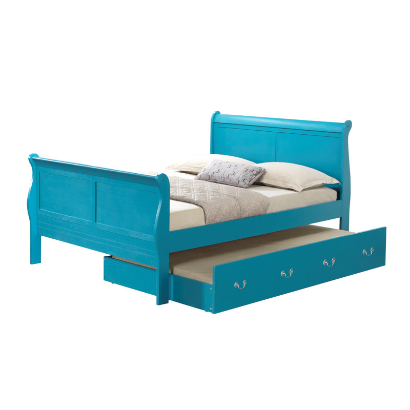 Citronelle Standard Bed , Trundle Bed Included, Full, White