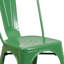 Chaise d'appoint empilable en métal Lily-1652496480