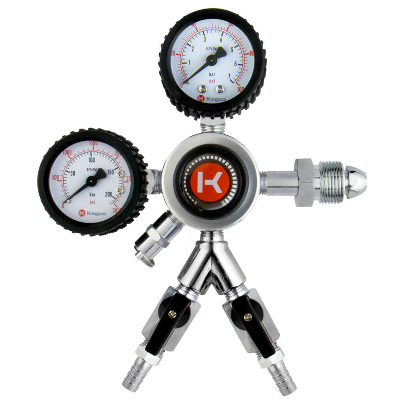 Kegco Outdoor Dual Tap Regulator
