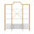 4-Tier Bookcase With Storage Cabinet Shelf