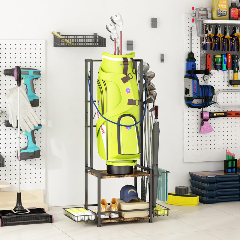 Organisateur de rangement pour sac de golf