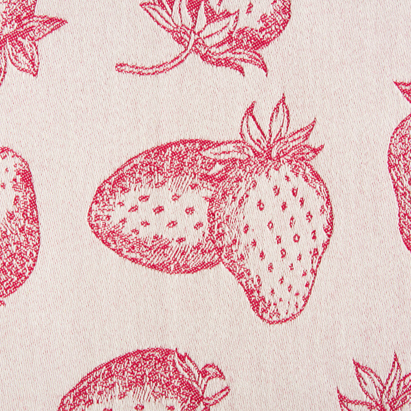 Ensemble de 2 essuie-tout en jacquard tissé à plat Harvest de Kitchenaid - Hibiscus / fraises roses séchées 20 po x 30 po