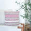 Ensemble de 2 coussins carrés rayés en mélange de coton texturé-985725870-950116341
