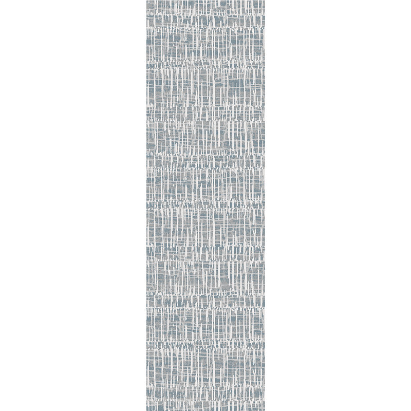 Gadberry 17542-990 GREY/DK GREY, Runner 2'2" x 7'