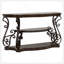 Console à 2 tablettes Gretta Merlot