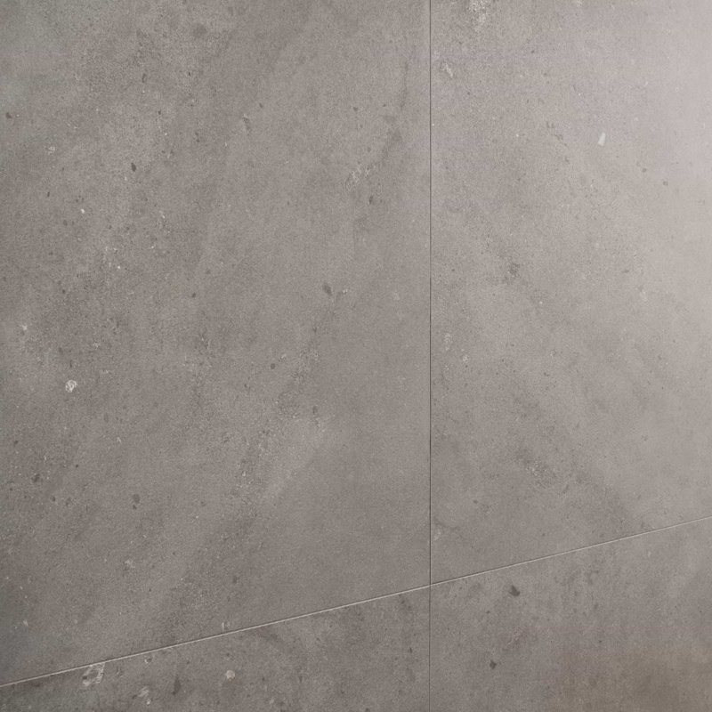 Piccoli Petite  35 In. X 35 In. Terrazzo Look Matte Porcelain Floor And Wall Tile (17.64 Sq. Ft. / Case), Gray