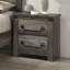 Table de chevet Farmhouse Rustic Grey