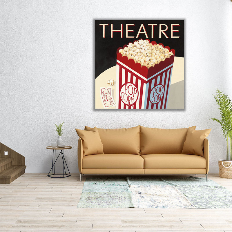 «Theatre», reproduction d'art sur toile, H 12 po x l 12 po