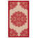 Arneshia Power Loom Beige/Red Indoor/Outdoor Area Rug