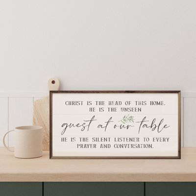 Invité à notre table - blanc