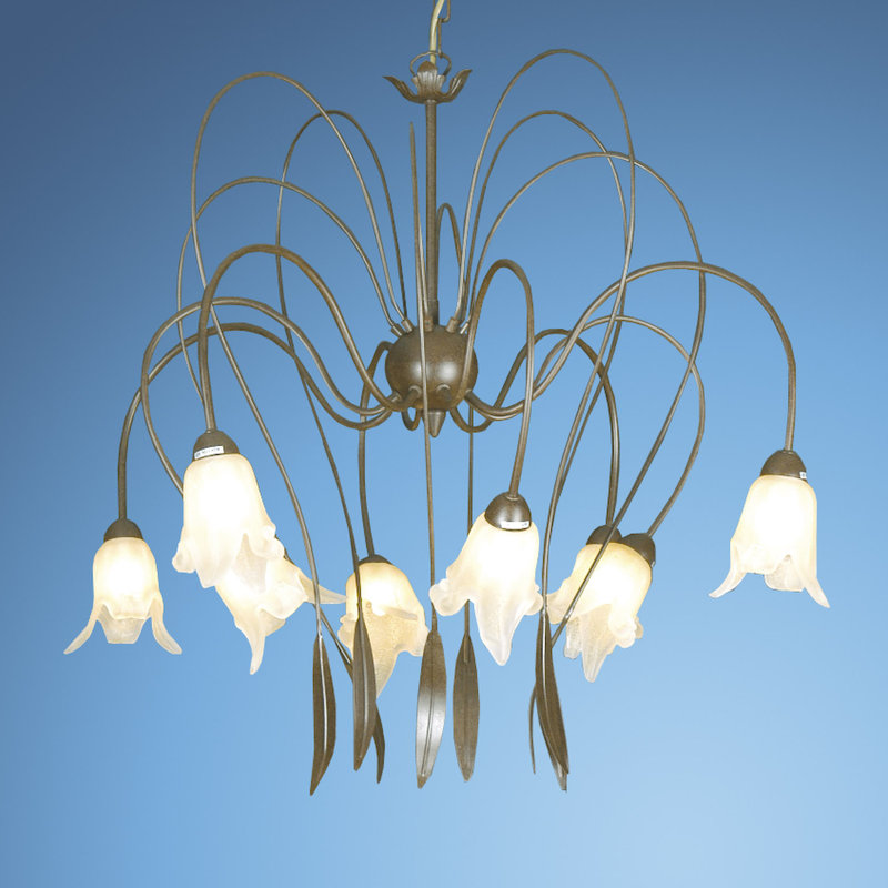Guilderland 8 - Light Shaded Chandelier