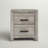 Decker 2 - Drawer Nightstand in Gray