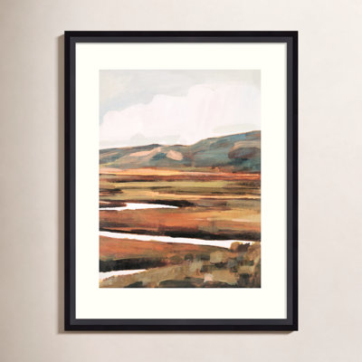 Mountain Field II Print by Victoria Borges